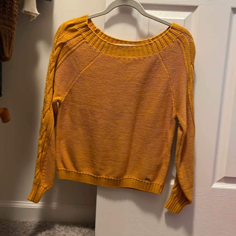 Hollister Yellow Sweater